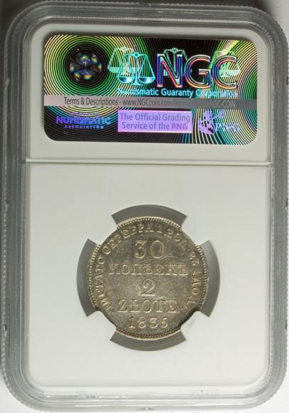 2 złote 30 kopiejek 1835 Warszawa UNC NGC (2)