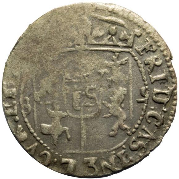 Półtorak 1689 Fryderyk Kazimierz Kettler Mitawa R6 (1)