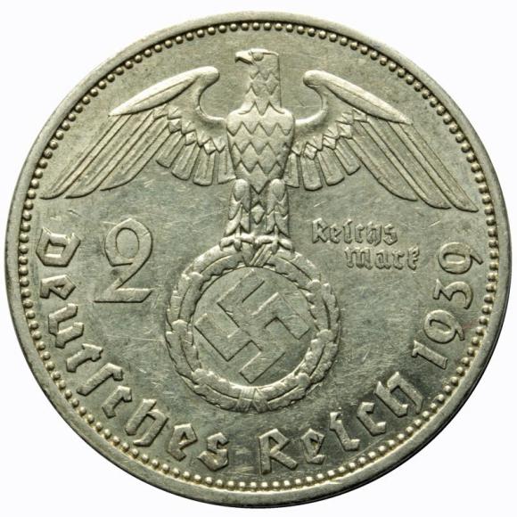 2 marki 1939 A Niemcy Berlin