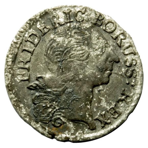 1 krajcar 1767 Fryderyk II Wielki Niemcy Wrocław (1)