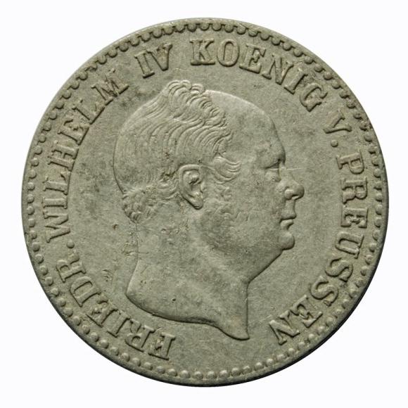 2 1/2 silber groschen 1855 Fryderyk Wilhelm IV Niemcy Berlin (1)