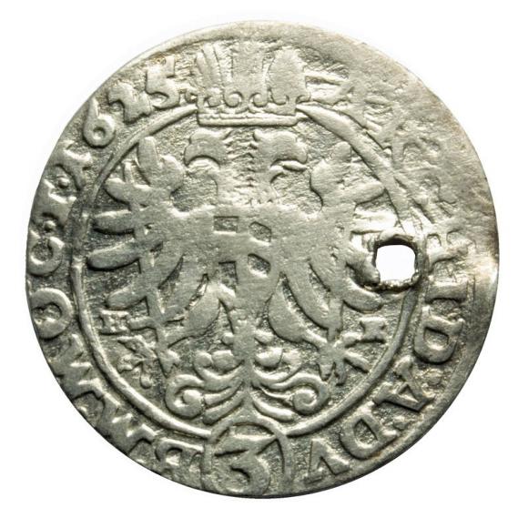 3 krajcary 1625 Ferdynand II Habsburg Wrocław
