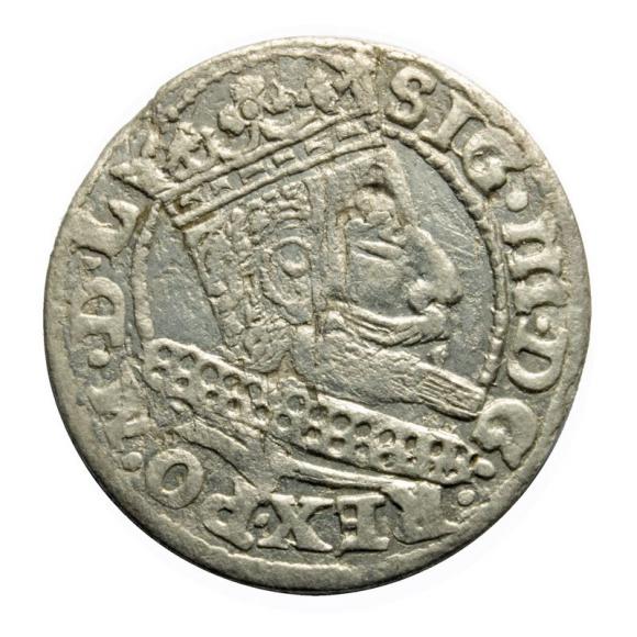 Grosz 1607 Zygmunt III Waza Kraków (1)