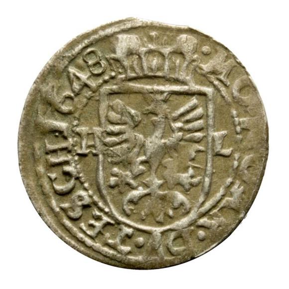 1 krajcar 1648 Elżbieta Lukrecja Księstwo Cieszyńskie Cieszyn (2)