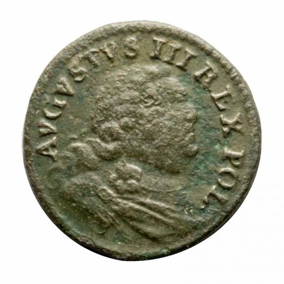 Szeląg 1752 August III Gubin (1)