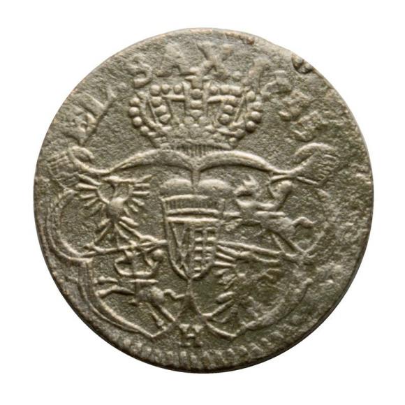 Grosz 1755 August III Gubin (2)