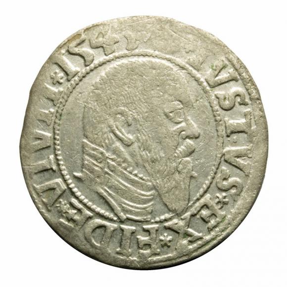 Grosz 1545 Albrecht Hohenzollern Księstwo Pruskie Królewiec (1)