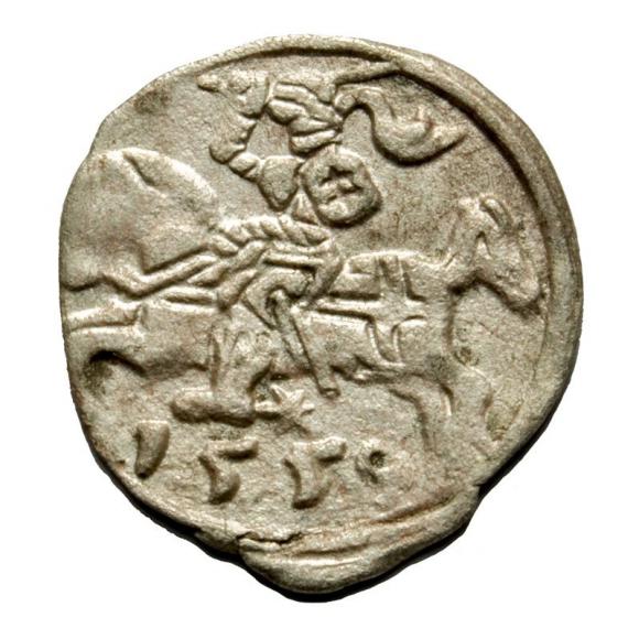 Denar 1559 Zygmunt II August Wilno (1)