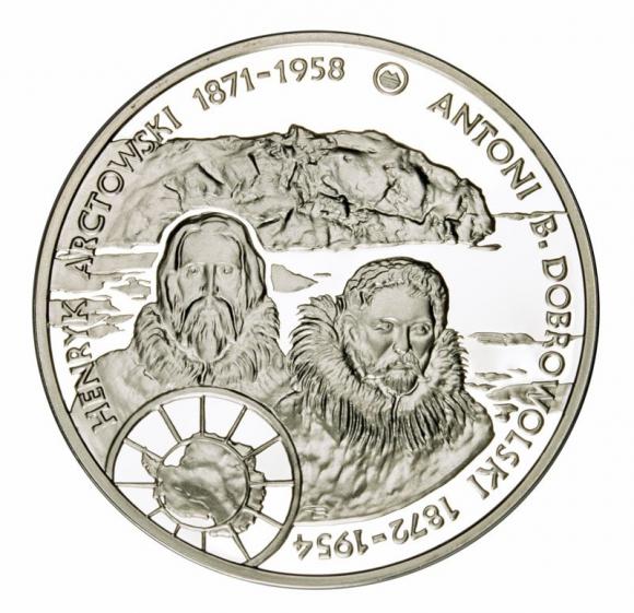 10 zł 2007 Henryk Arctowski i Antoni B. Dobrowolski (1)