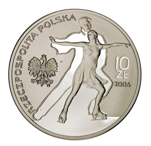 10 zł 2006 XX Zimowe Igrzyska Olimpijskie Turyn 2006 (2)