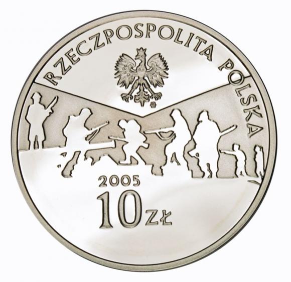 10 zł 2005 60 rocznica zakończenia II Wojny Światowej (2)