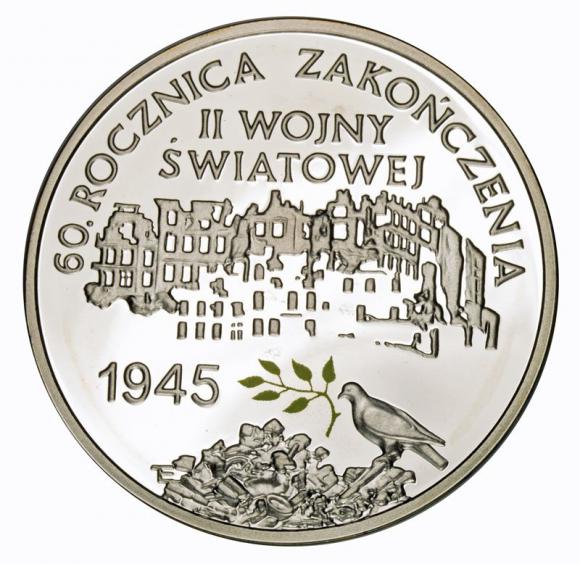 10 zł 2005 60 rocznica zakończenia II Wojny Światowej (1)