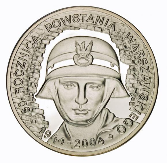 10 zł 2004 60 rocznica Powstania Warszawskiego (1)