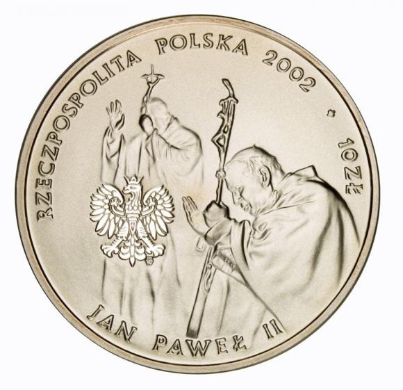 10 zł 2002 Jan Paweł II Pontifex Maximus (2)