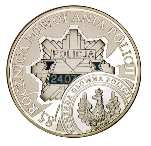 10 zł 2004 85 rocznica powołania Policji (1)