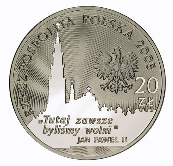 20 zł 2005 350 lecie obrony Jasnej Góry (2)