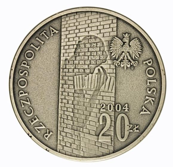 20 zł 2004 Pamięci ofiar Getta w Łodzi (2)