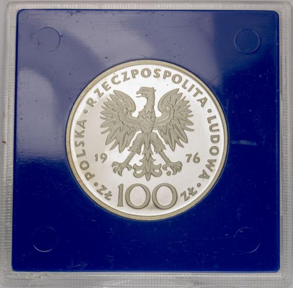 100 zł 1976 Tadeusz Kościuszko srebro (2)