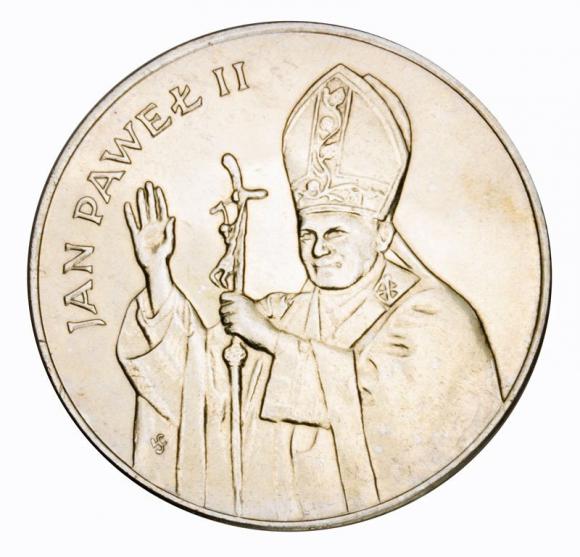 10000 zł 1987 Jan Paweł II srebro
