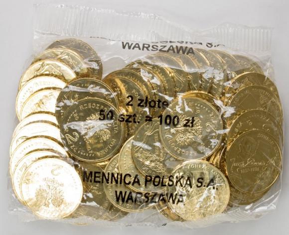 2 zł 2007 Konrad Korzeniowski 1857 - 1924 50 sztuk worek menniczy