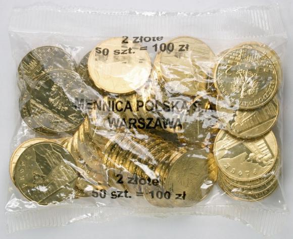 2 zł 2007 Płock 50 sztuk worek menniczy (1)