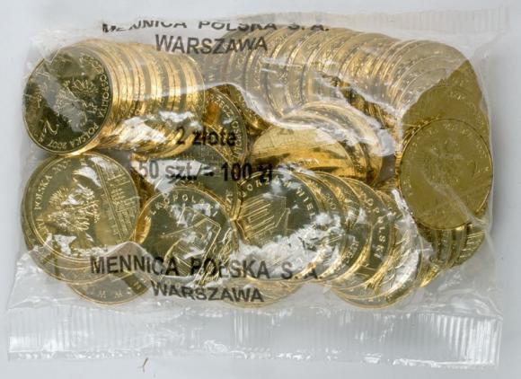 2 zł 2007 Gorzów Wielkopolski 50 sztuk worek menniczy (1)