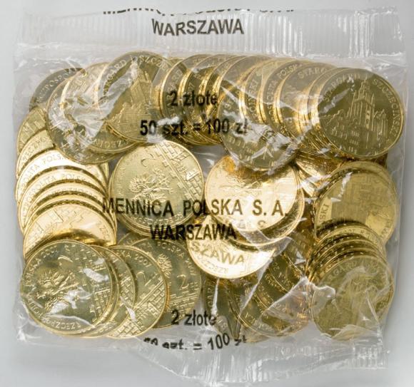 2 zł 2007 Stargard Szczeciński 50 sztuk worek menniczy
