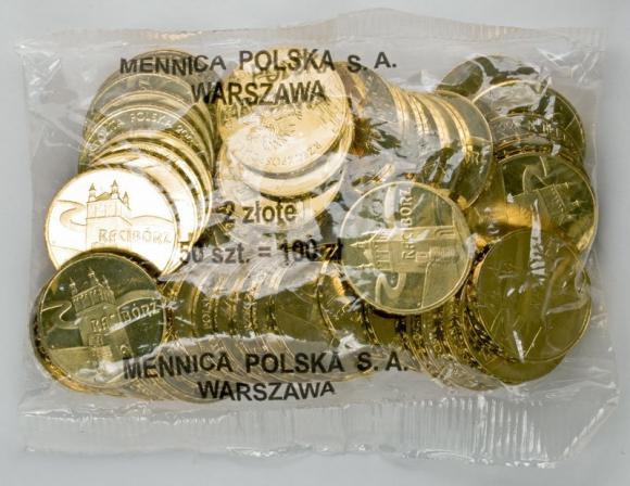 2 zł 2007 Racibórz 50 sztuk worek menniczy (1)
