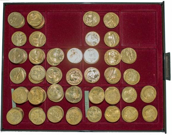Zestaw 1887 sztuk monet NG 1996 - 2014