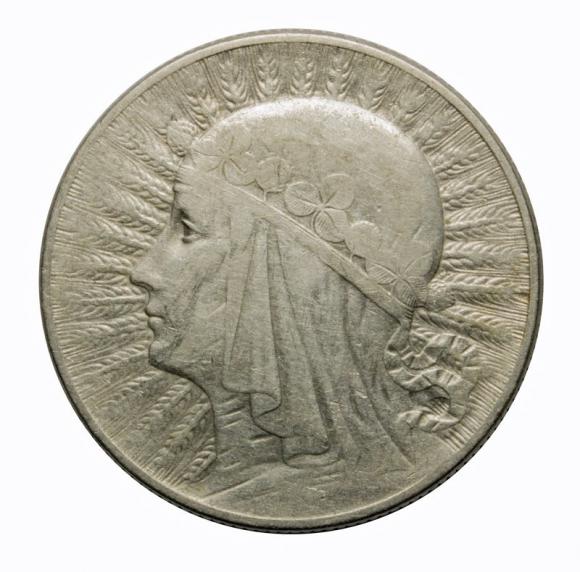 5 złotych 1934 Głowa kobiety II RP Londyn