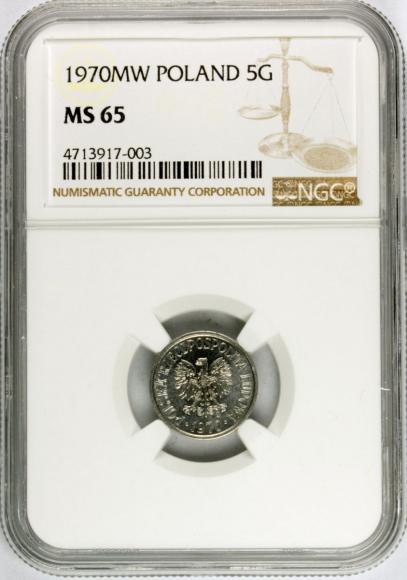 5 groszy 1970 MS 65 NGC (1)