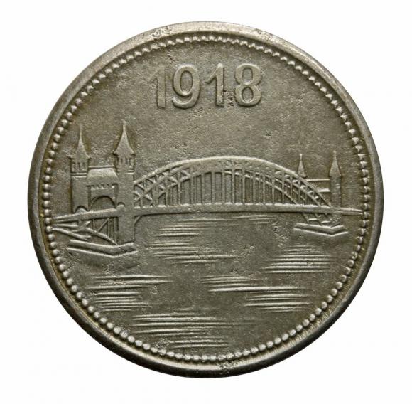 10 fenigów 1918 Bonn Nadrenia