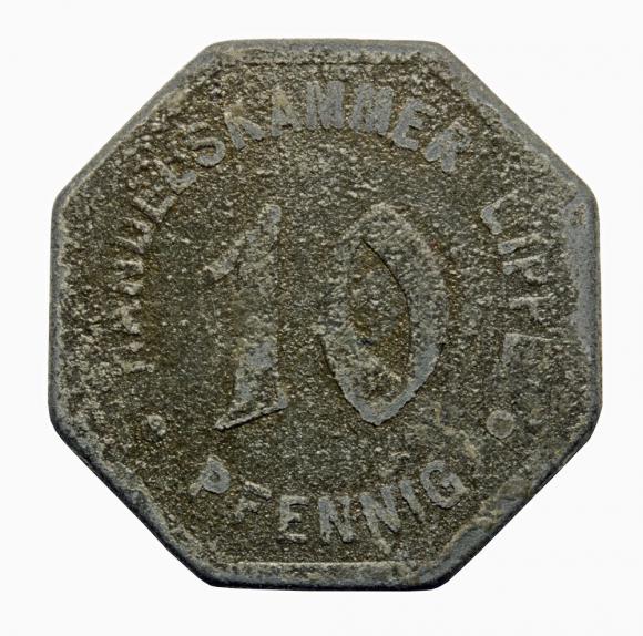 10 fenigów 1917 Lippe