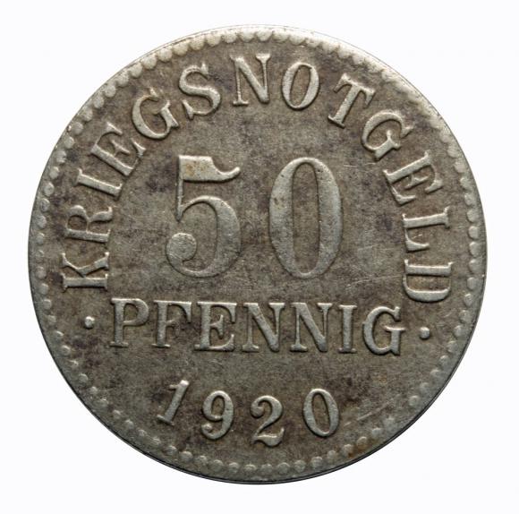 50 fenigów 1920 Braunschweig