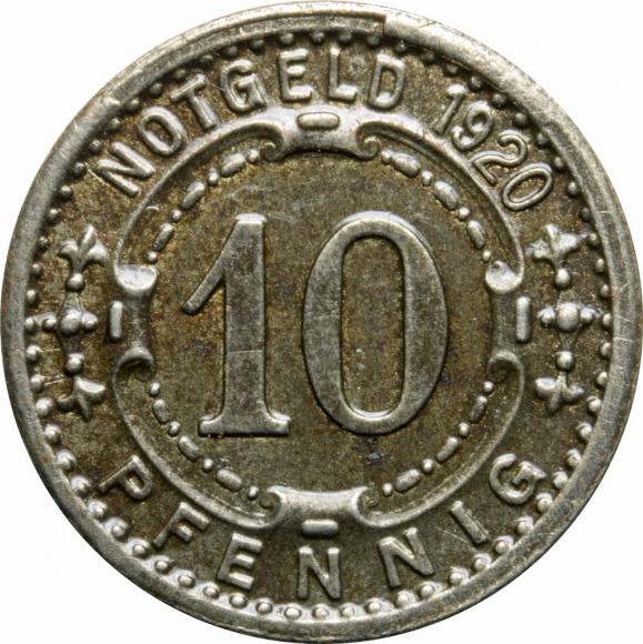 10 fenigów 1920 Menden Westfalia