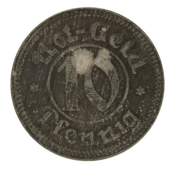 10 fenigów 1921 Sonneberg Saksonia (1)