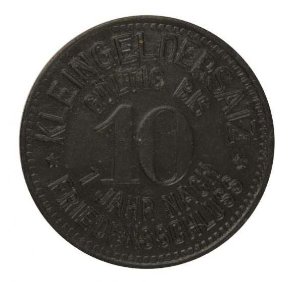 10 fenigów 1918 Meuselwitz Saksonia (1)