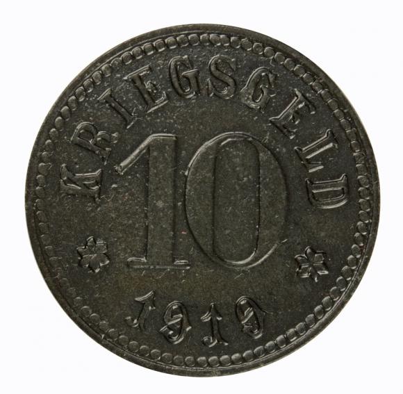 10 fenigów 1919 Lohr Bawaria (1)