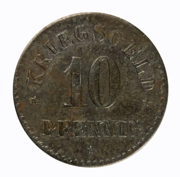 10 fenigów 1918 Gross Salze Saksonia (1)