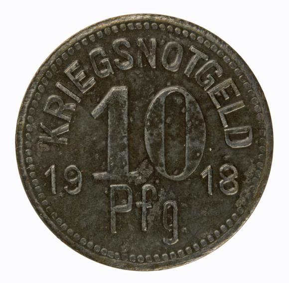 10 fenigów 1918 Apolda Saksonia