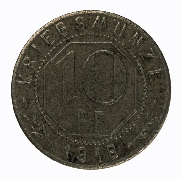 10 fenigów 1918 Welzheim Witembergia (1)