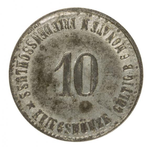 10 fenigów 1917 Vilsbiburg Bawaria