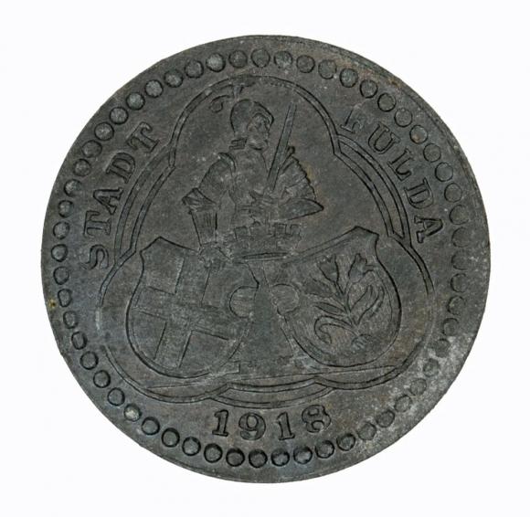 5 fenigów 1918 Fulda Hesja (2)