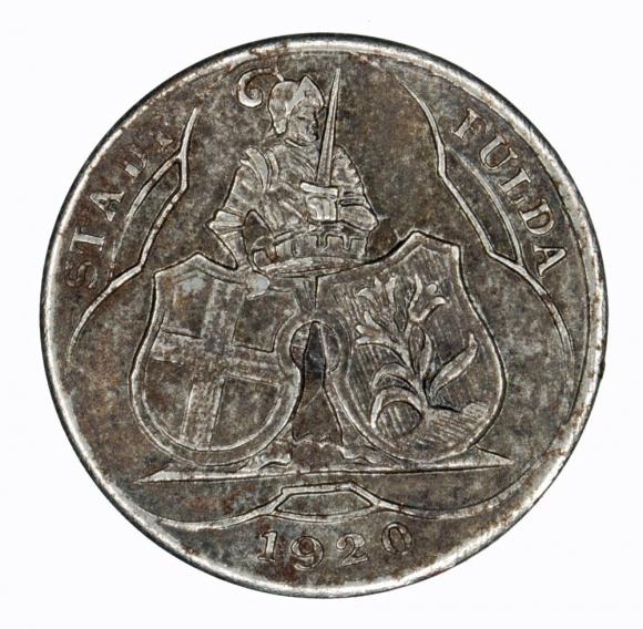 10 fenigów 1920 Fulda Hesja (2)