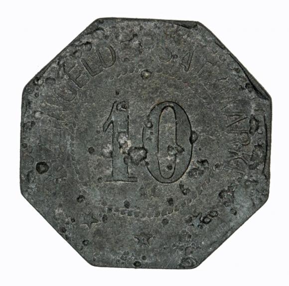 10 fenigów 1917 Fulda Hesja (1)