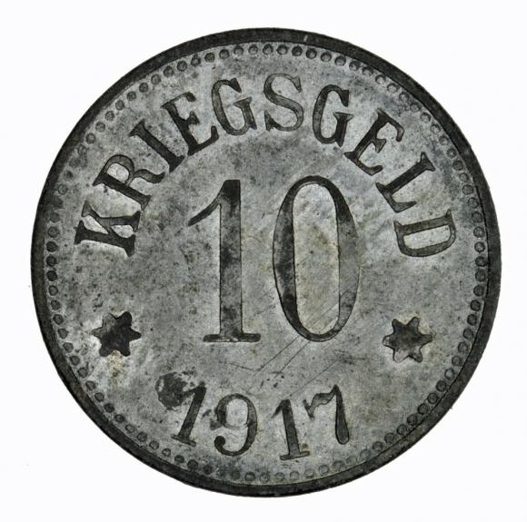 10 fenigów 1917 Neustadt Bawaria (1)
