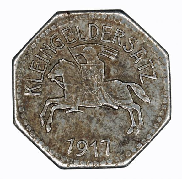 10 fenigów 1917 Marburg Hesja (2)