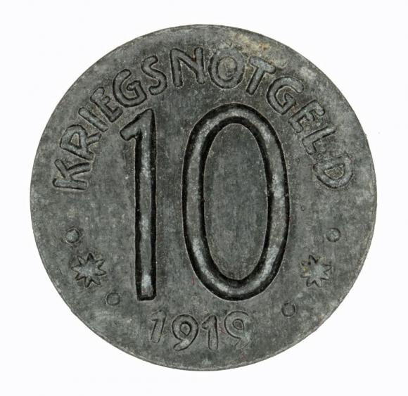 10 fenigów 1919 Hersfeld Hesja (1)