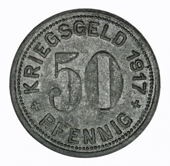 50 fenigów 1917 Mettmann Nadrenia (1)