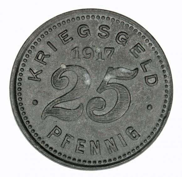 25 fenigów 1917 Velbert Nadrenia (1)